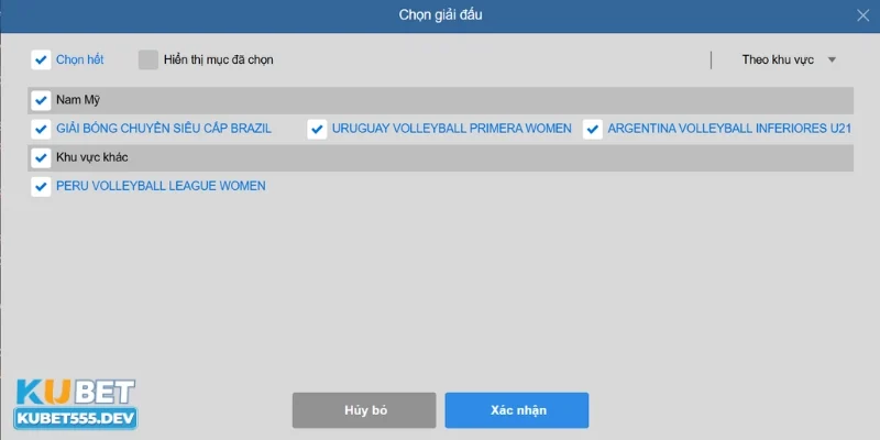 Các loại kèo cá cược bóng chuyền ít người biết đến