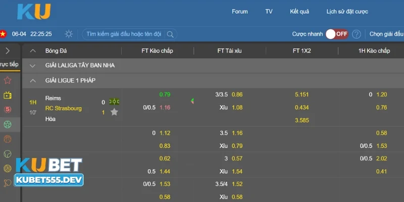 Chiến lược cá cược khi chơi các kèo cá cược bóng đá Kubet