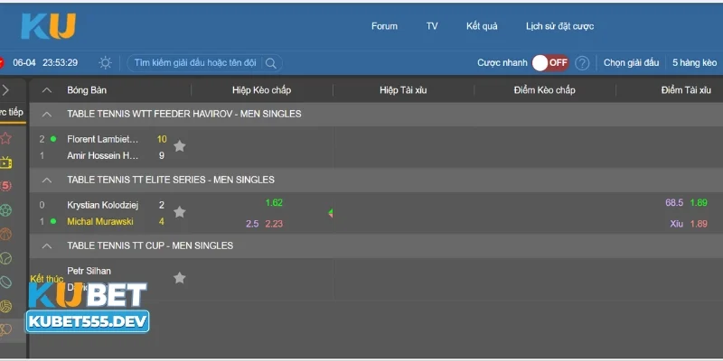 Điều kiện thi đấu và môi trường ảnh hưởng đến trận đấu