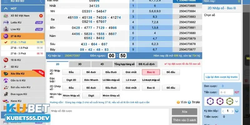 Giới thiệu sơ lược về xổ số Kubet