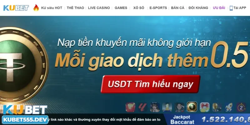 Cập nhật các khuyến mãi Kubet hot nhất 2025 cho anh em