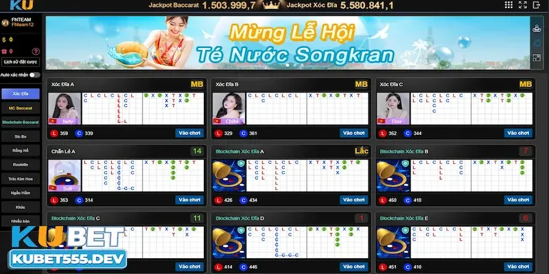 Kinh nghiệm bắt xóc đĩa live Kubet
