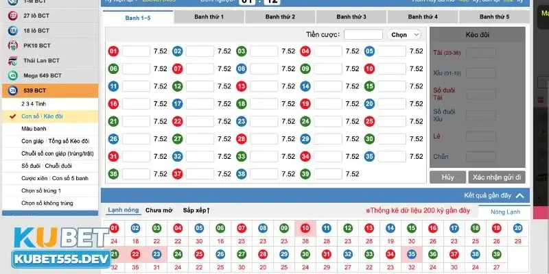 kinh nghiệm soi cầu đề Đầu Đuôi Kubet