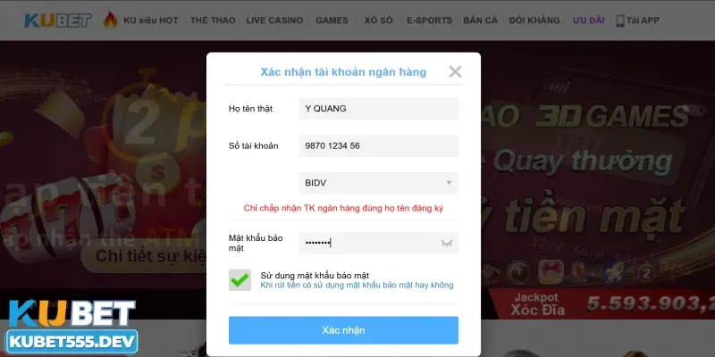 Chi tiết các bước nạp tiền Kubet đa dạng phương thức